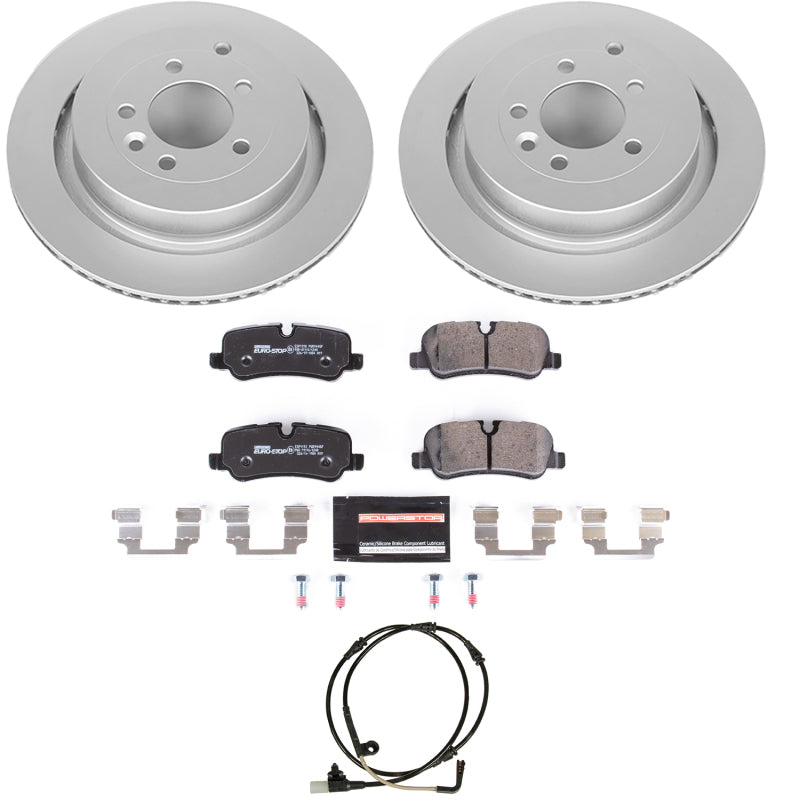 PowerStop Power Stop 10-16 Land Rover LR4 Rear Euro-Stop Brake Kit
