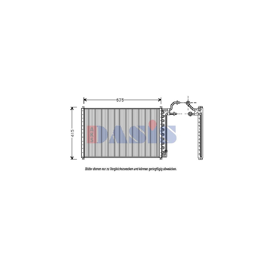 AKS Dasis 522320N Air Conditioning Condenser