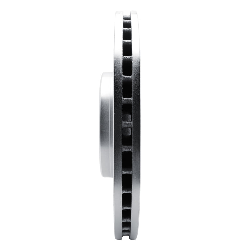 R1 Concepts R1 17-25 Volvo V90 Front Left Drilled & Slotted Silver Brake Rotor