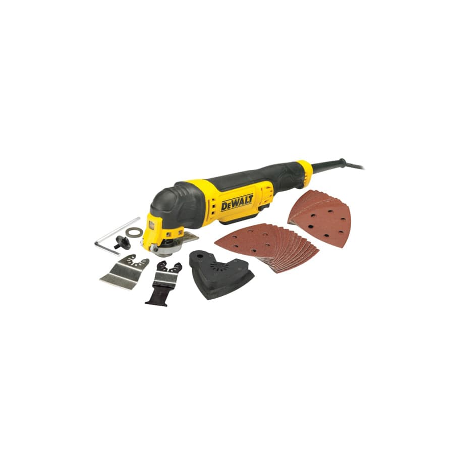 DEWALT DEWDWE315B DWE315B Corded Multi-Tool with Bag 300W 240V