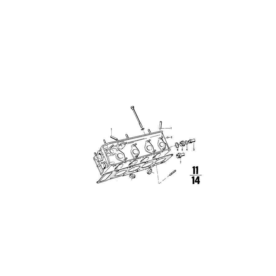 Genuine BMW 11120621105 Connector (Inc. 2000tilux, 1800 & 1600ti) | ML Performance US Car Parts