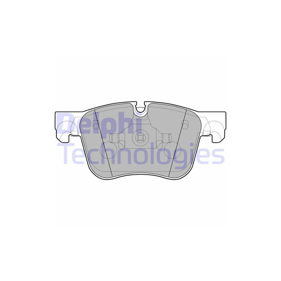 Delphi Lp2690 Brake Pad Set