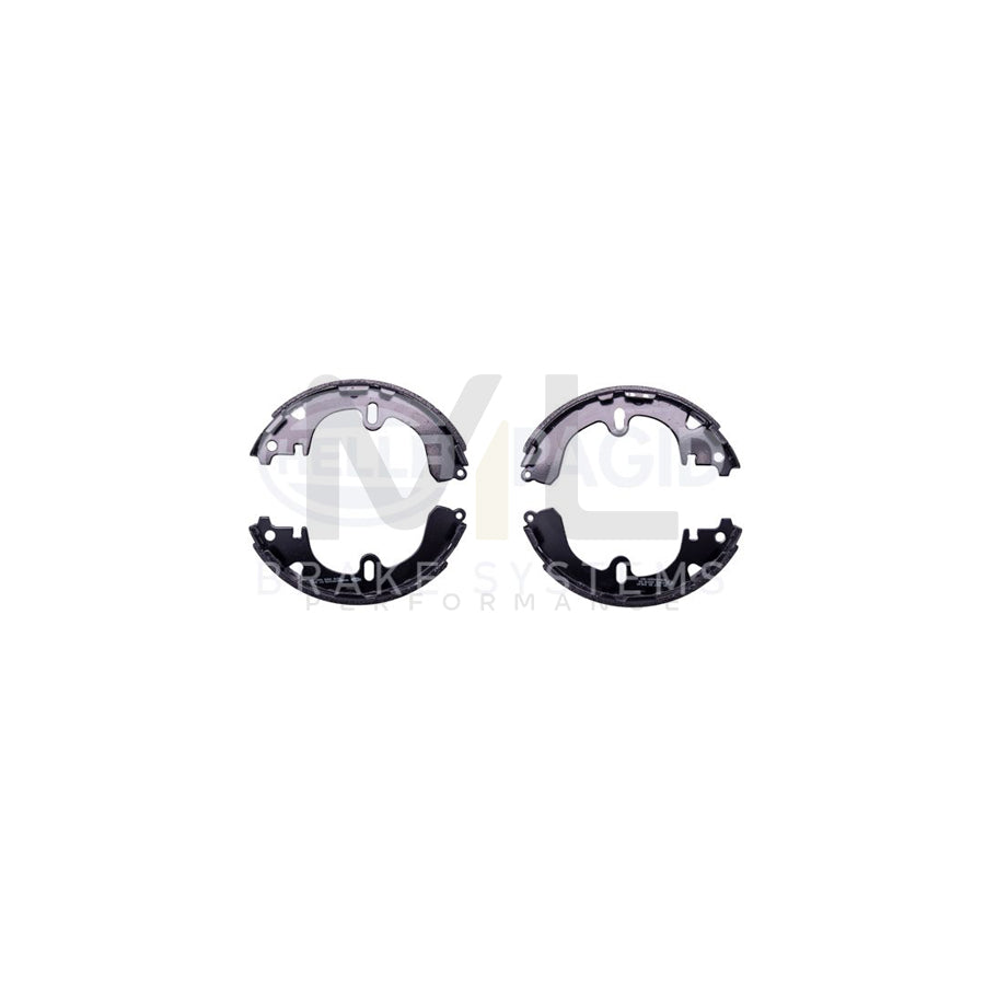 HELLA 8DB 355 000-871 Brake Shoe Set without handbrake lever