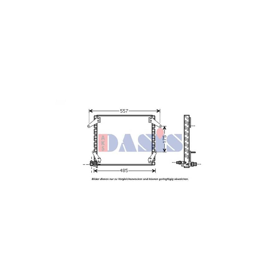 AKS Dasis 072230N Air Conditioning Condenser