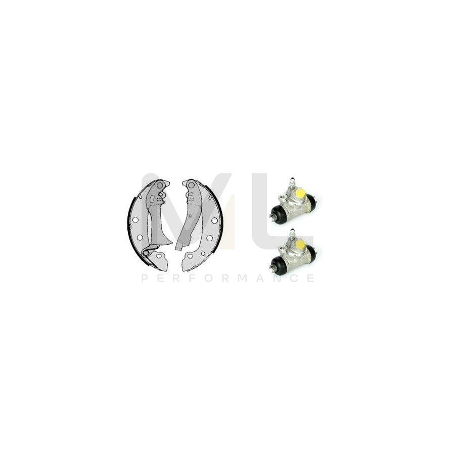 BREMBO STANDARD KIT H 23 015 Brake Shoe Set for ALFA ROMEO Arna (920) Ø: 180mm | ML Performance Car Parts