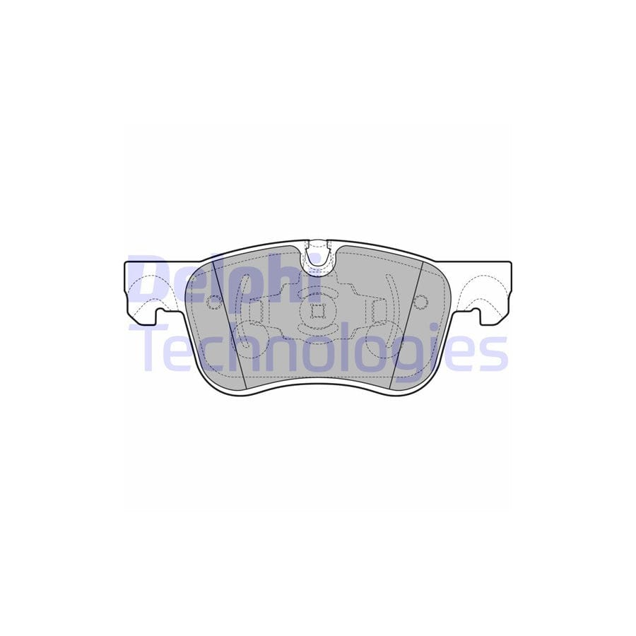 Delphi Lp2689 Brake Pad Set