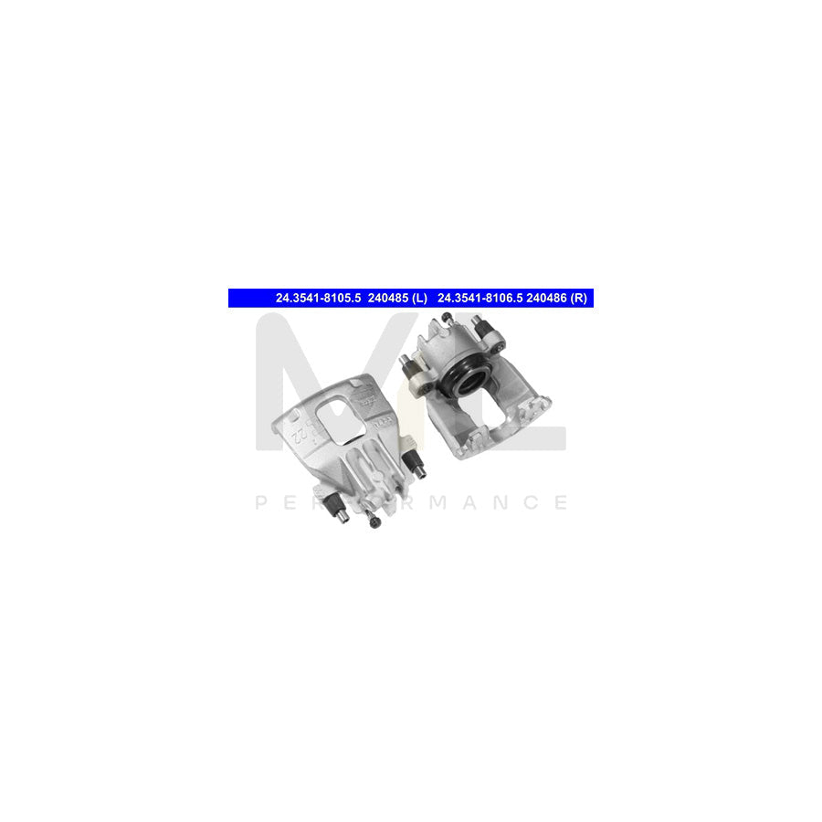 ATE 24.3541-8105.5 Brake Caliper for FORD FOCUS without holder
