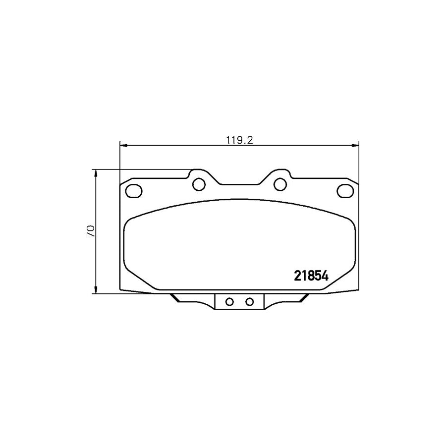Hella 8MP 376 806-381 Water Pump