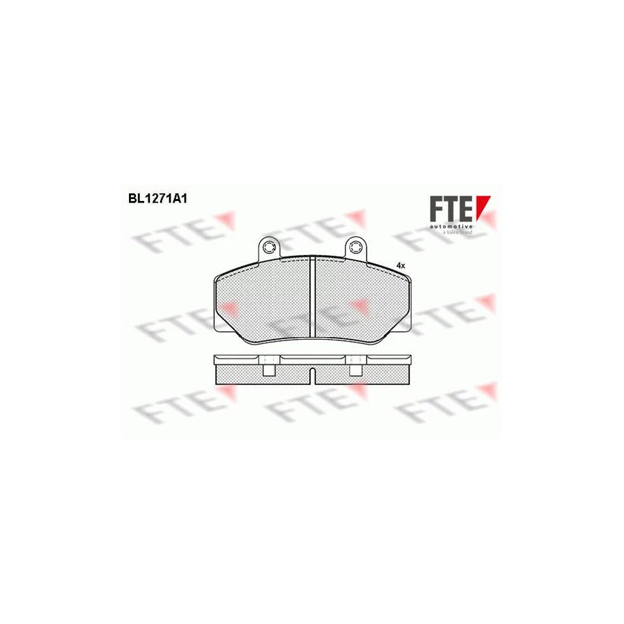 FTE Bl1271A1 Brake Pad Set