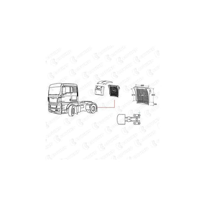 Covind Tgx/519 Wing Fender