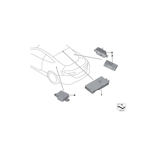 Genuine BMW 65206835178 G14 G29 F91 Suppression Filter (Inc. Z4 20i, 840i & Z4 M40i) | ML Performance US Car Parts