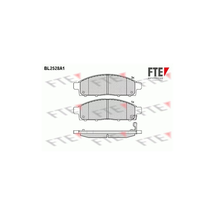 FTE 9010782 Brake Pad Set