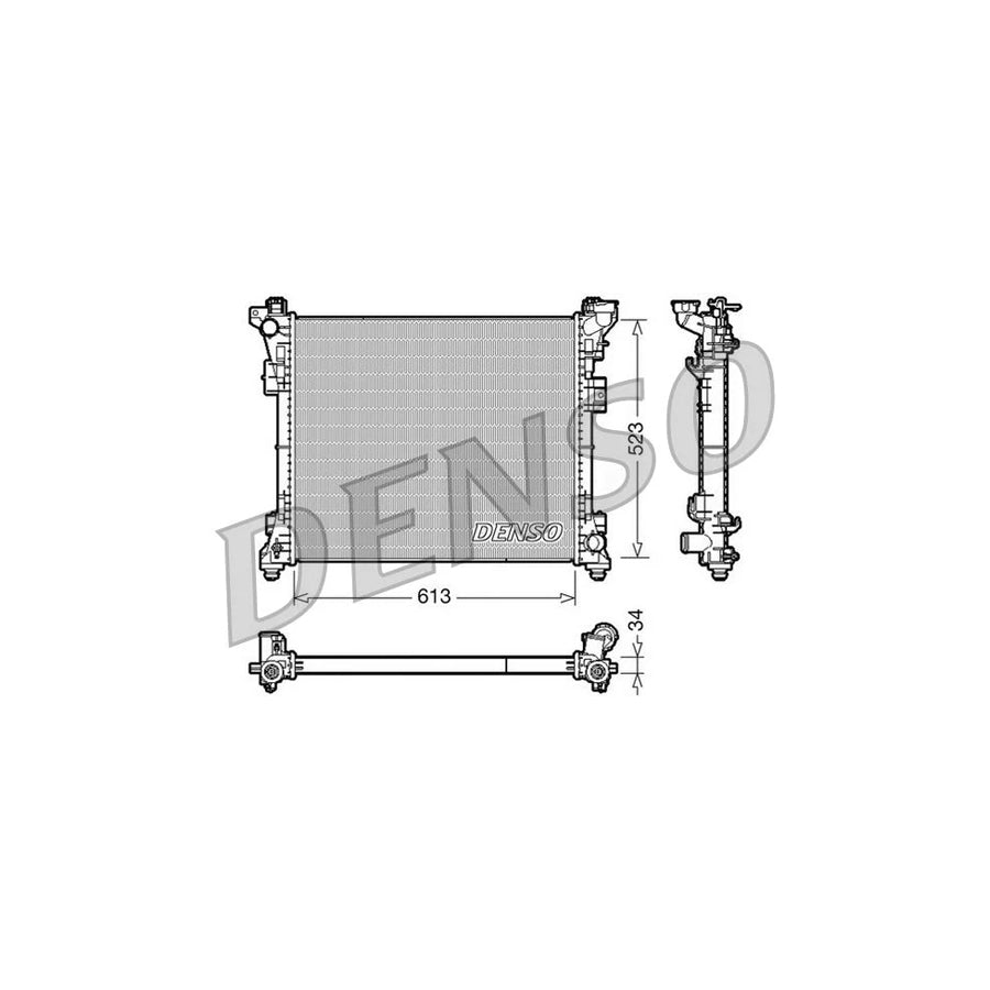 DENSO DRM06006 Engine Radiator