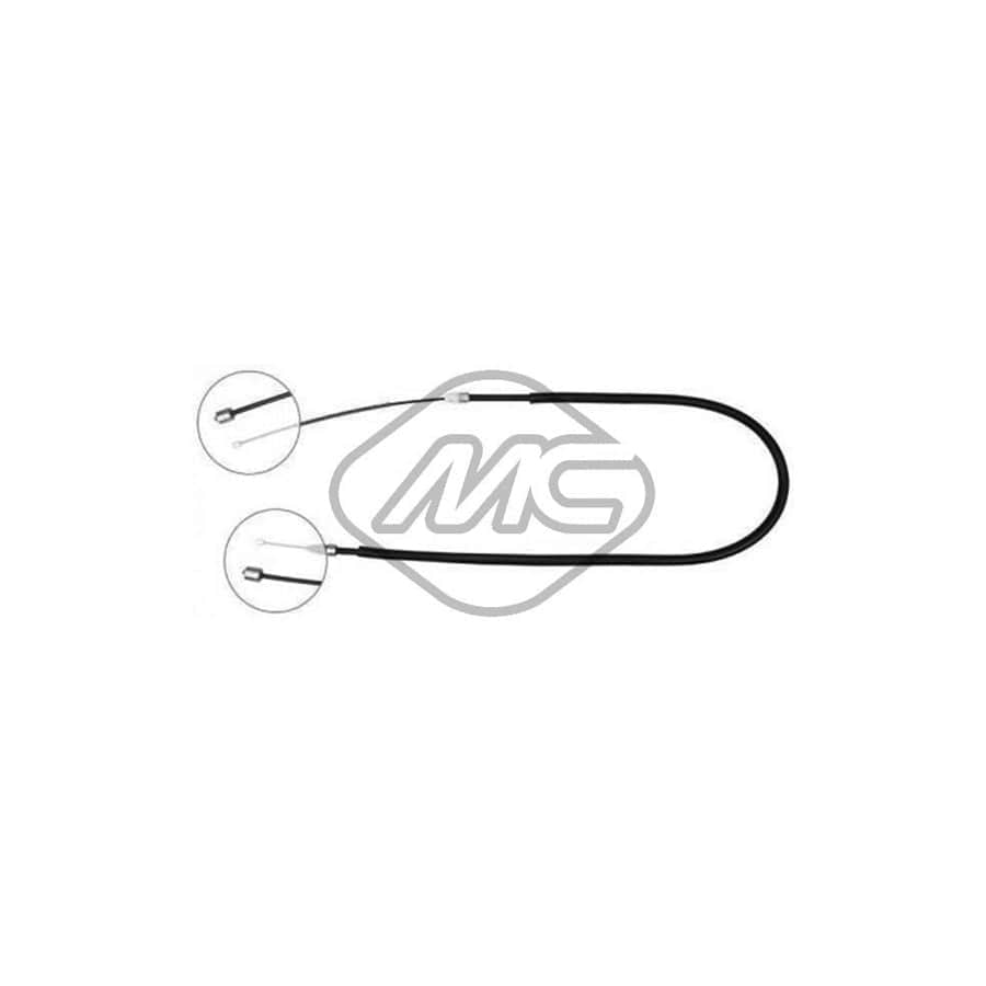 Metalcaucho 82595 Throttle Cable for OPEL ASTRA