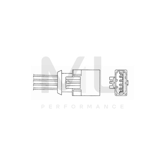 NTK Lambda Sensor / O2 Sensor (NGK 0044) - OZA495-RV2 | ML Car Parts UK | ML Performance
