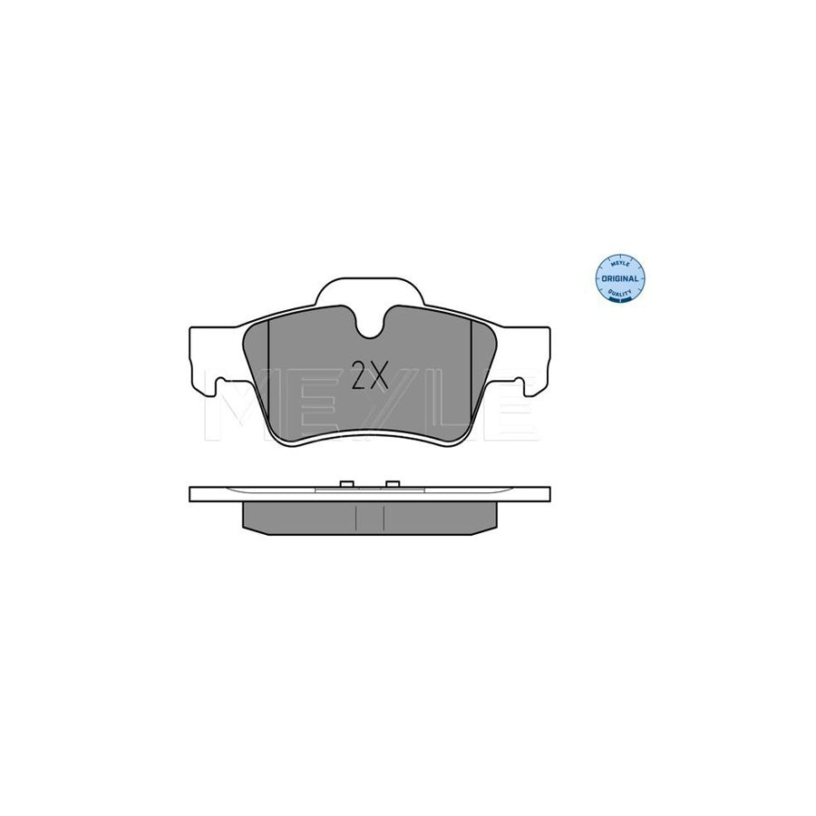 Meyle 025 239 2318 Brake Pad Set