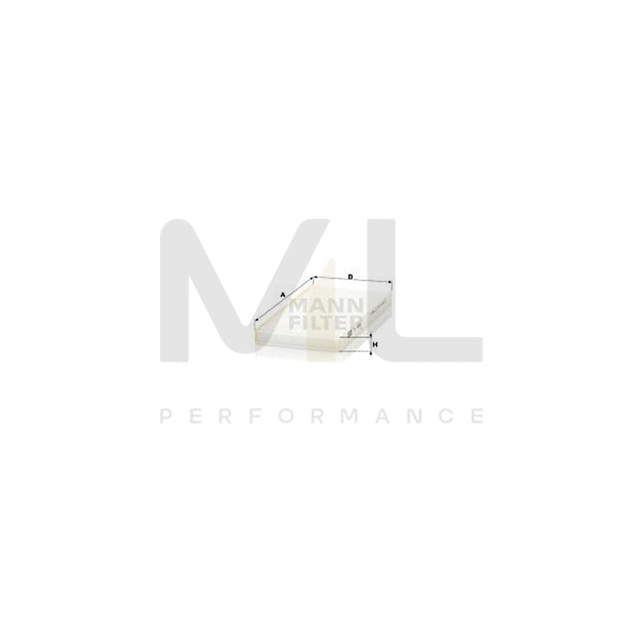 MANN-FILTER CU 2214-2 Pollen filter Particulate Filter