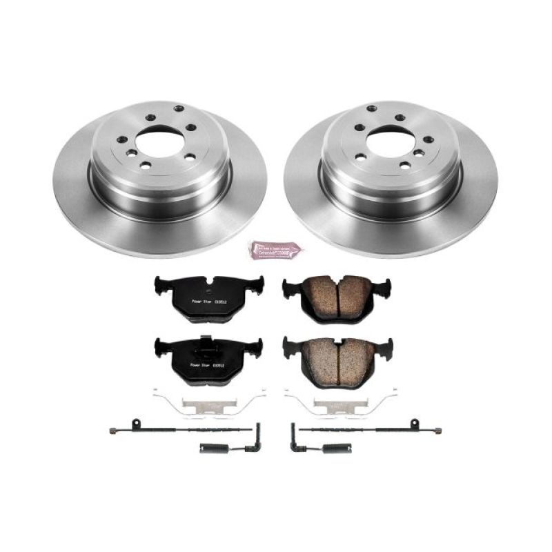 PowerStop Power Stop 03-05 Land Rover Range Rover Rear Autospecialty Brake Kit