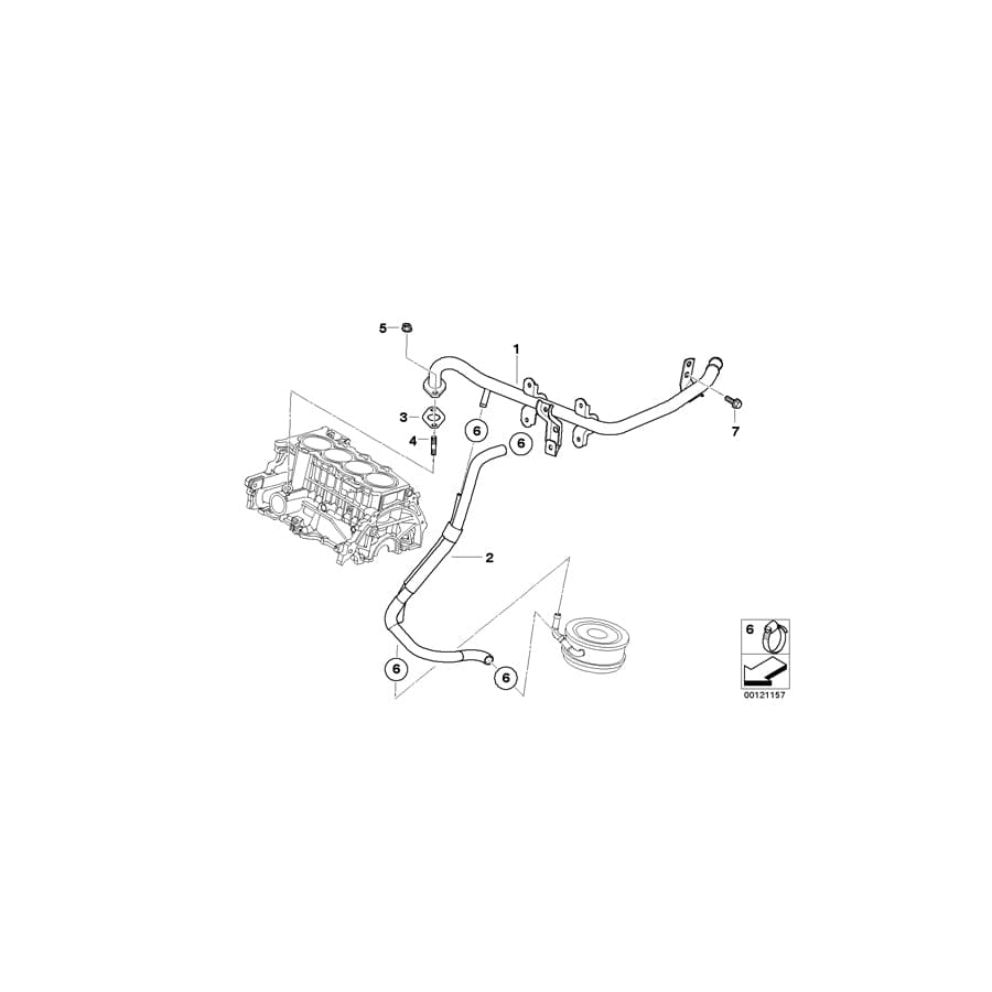 Genuine BMW 11537791073 R50 Gasket (Inc. One D) | ML Performance UK Car Parts
