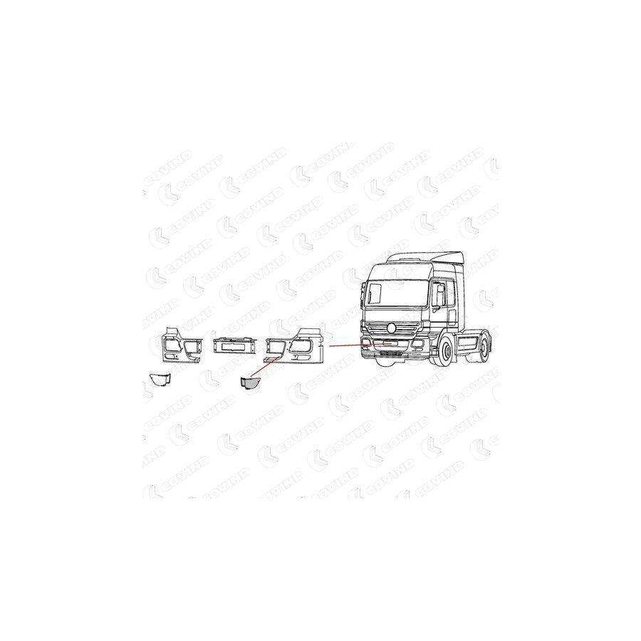 Covind 943/127 Cover, Bumper