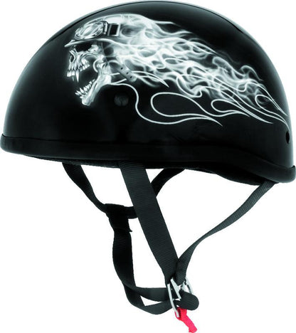 Bikers Choice Skid Lids Biker Skull Original Helmet - 2XL