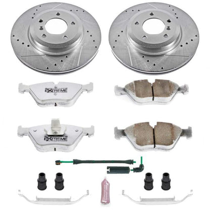 PowerStop Power Stop 01-06 BMW 330Ci Front Z26 Street Warrior Brake Kit