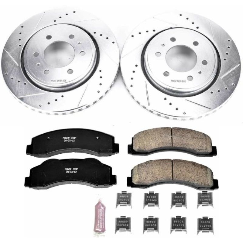 PowerStop Power Stop 10-18 Ford Expedition Front Z23 Evolution Sport Brake Kit