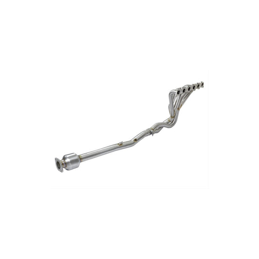  aFe 48-36108-YC Header & Connection Pipe Combo Nissan Patrol (Y61) 01-16 L6-4.8L  | ML Performance US Car Parts