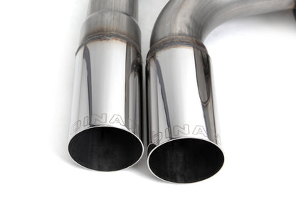 Dinan 17-21 BMW 230i (F22) Free Flow Axleback Exhaust System - Polished Tips