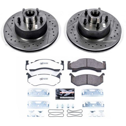 PowerStop Power Stop 80-81 Chrysler Town & Country Front Z36 Truck & Tow Brake Kit
