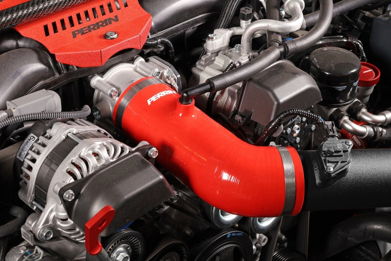 Perrin Performance PERRIN 22-26 Subaru BRZ / Toyota GR86 Inlet Hose - Red