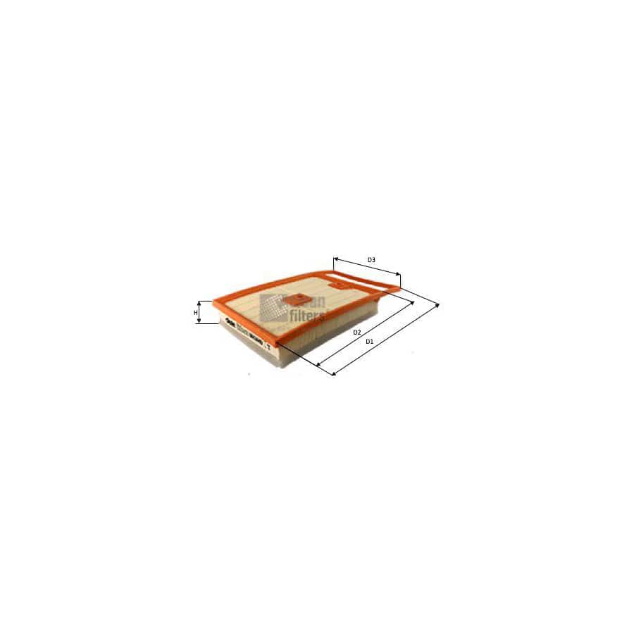 Clean Filter Ma3449 Air Filter