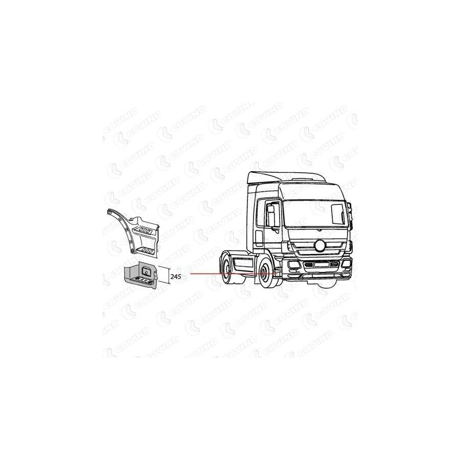 Covind 943/240 Rocker Panel