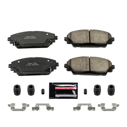 PowerStop Power Stop 14-18 Mazda 3 Front Z23 Evolution Sport Brake Pads w/Hardware