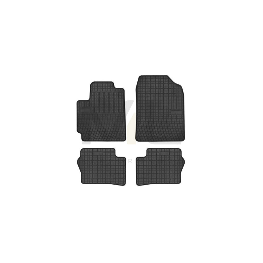 FROGUM 547938 Floor mat set for KIA Picanto III (JA) Elastomer, Front and Rear, Quantity: 4, Black
