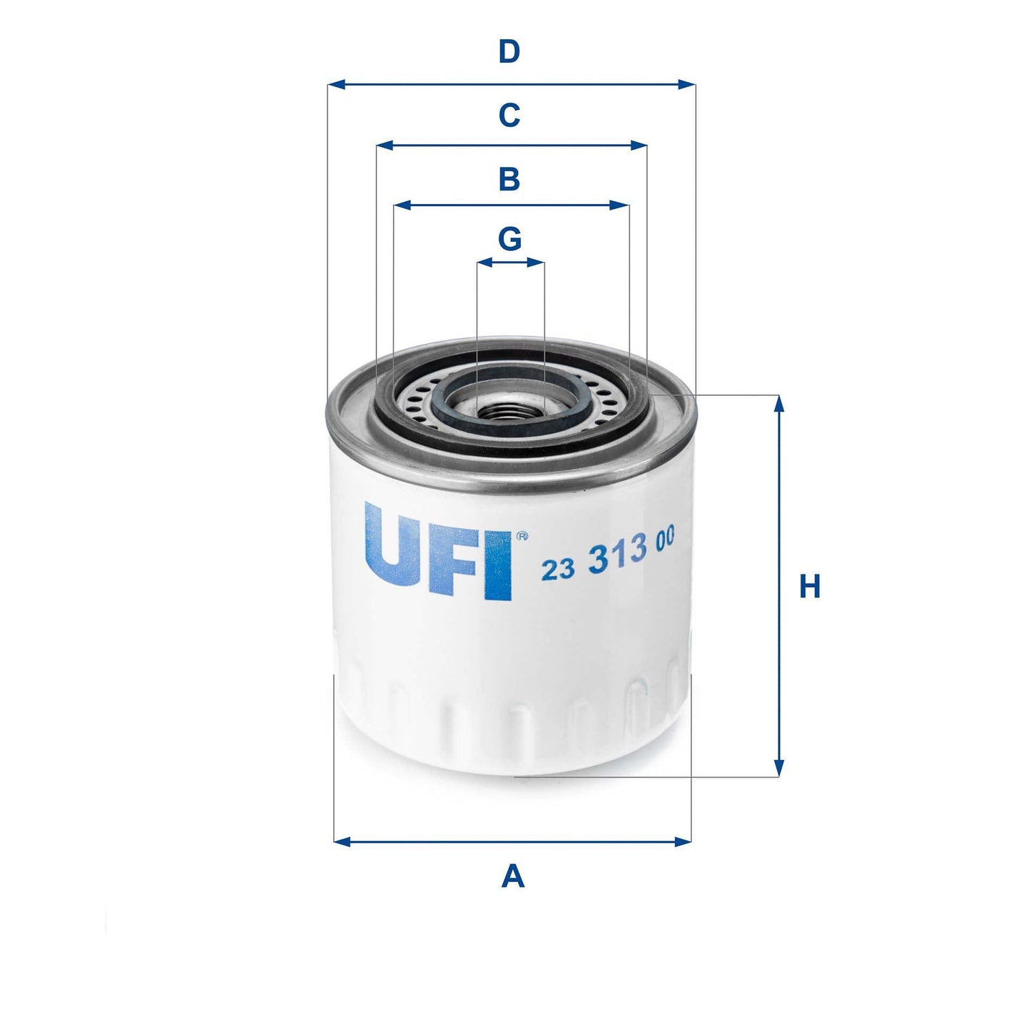 UFI 23.313.00 Oil Filter