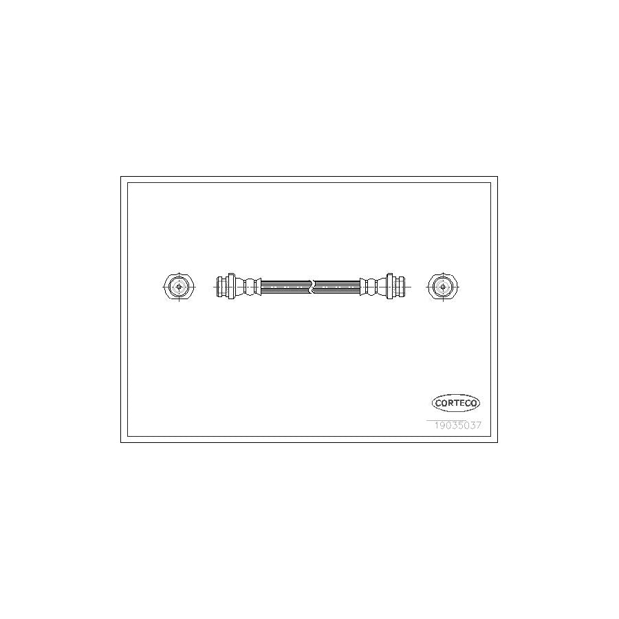 Corteco 19035037 Brake Hose