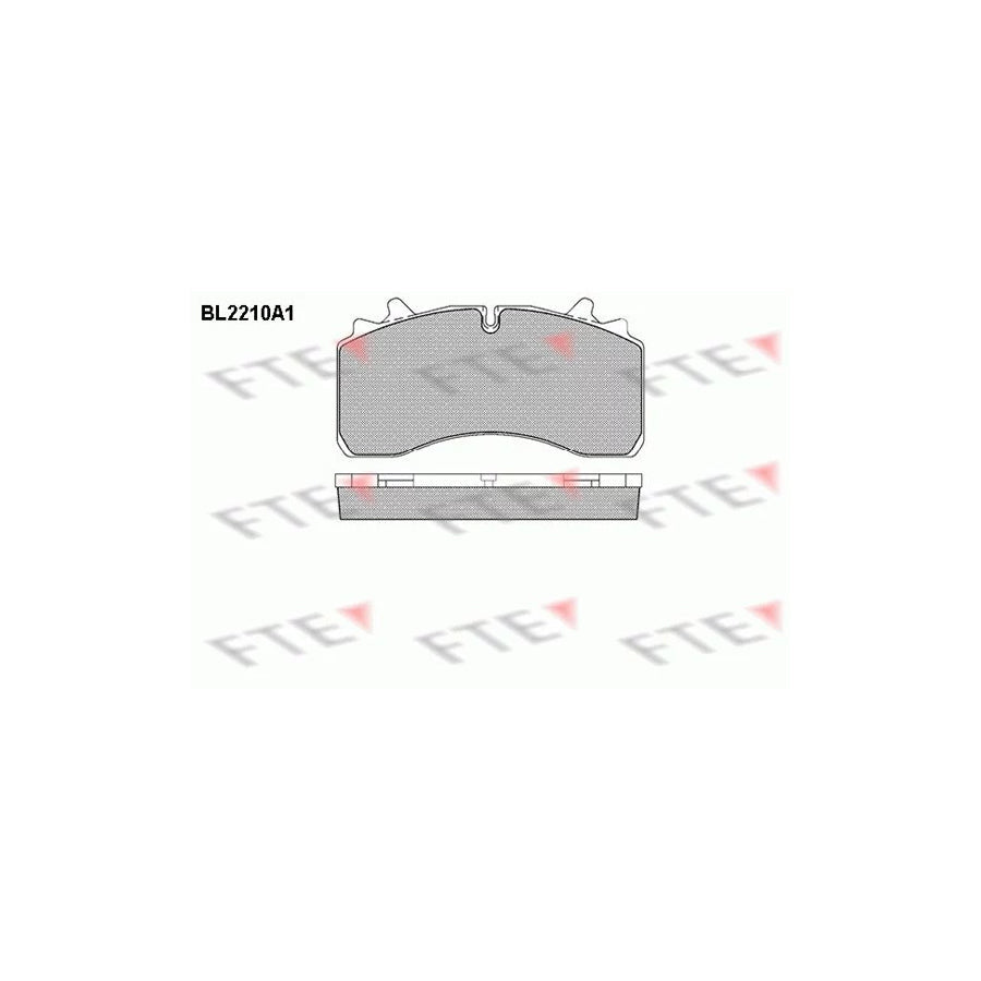 FTE Bl2210A1 Brake Pad Set