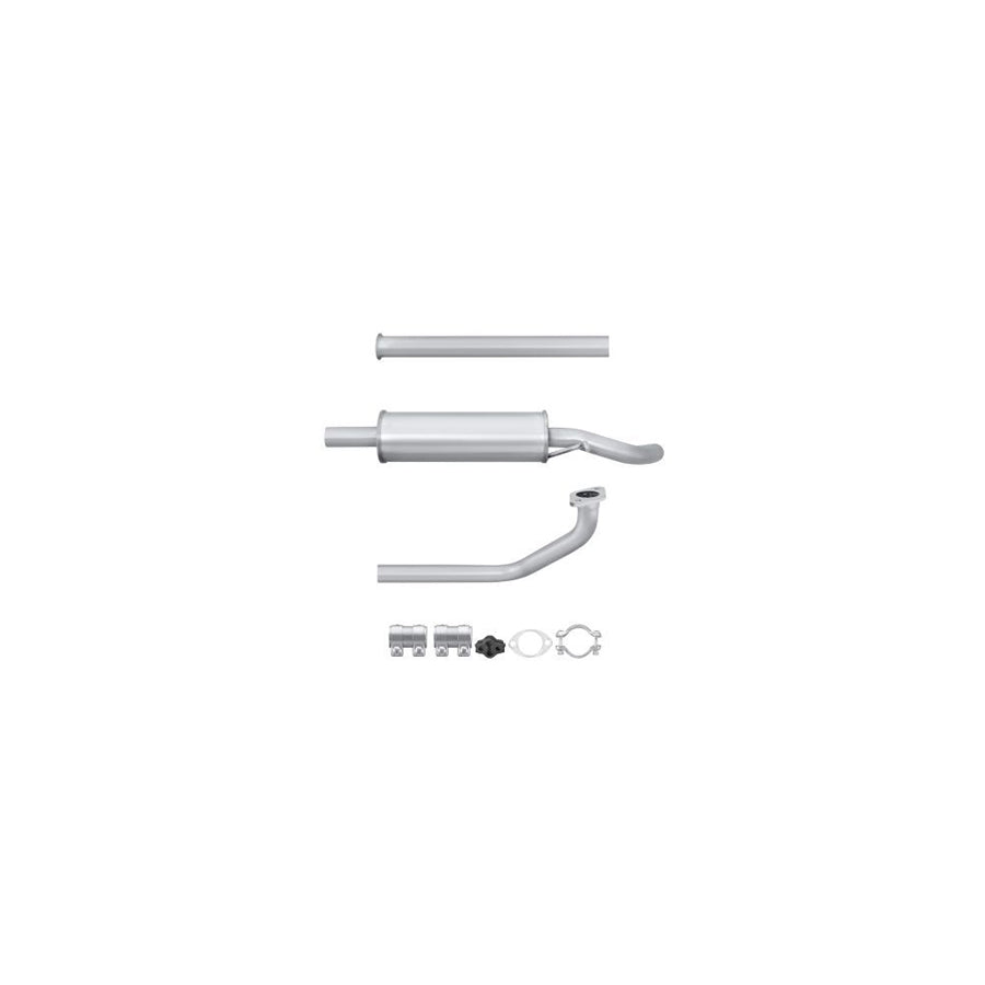 Hella 8LB 366 020-841 Front Silencer For Hyundai Getz (TB)