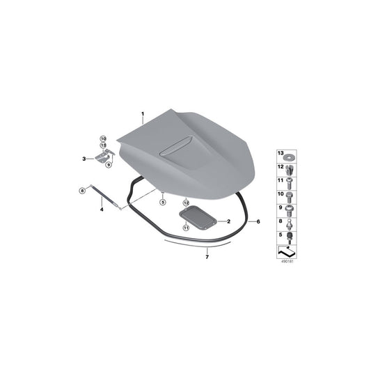Genuine BMW 07147476187 I15 Ball Pin (Inc. i8) | ML Performance US Car Parts