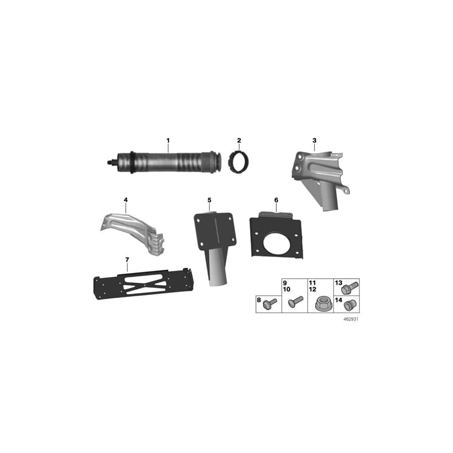 Genuine BMW 11007742139 Oval-Head Machine Screw, Black M6X14 10.9 (Inc. M235i Racing & M6 GT3) | ML Performance UK Car Parts