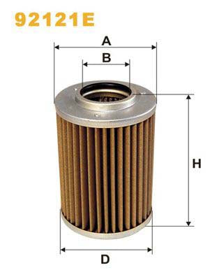 WIX Filters 92121E Hydraulic Filter, Automatic Transmission