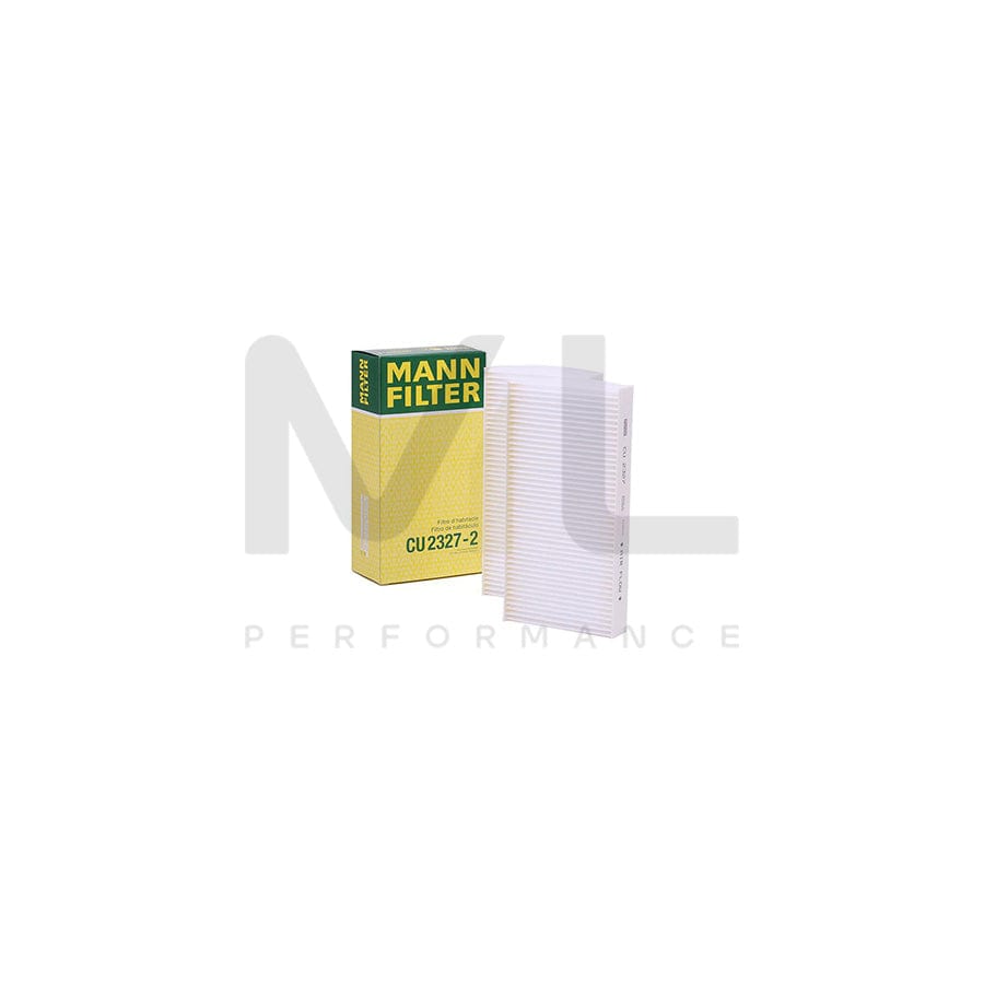 MANN-FILTER CU 2327-2 Pollen filter Particulate Filter