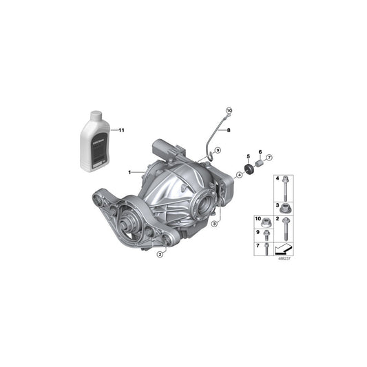 Genuine BMW 33177852486 F83 F80 Vibration Absorber (Inc. M4, M3 & M4 CS) | ML Performance US Car Parts