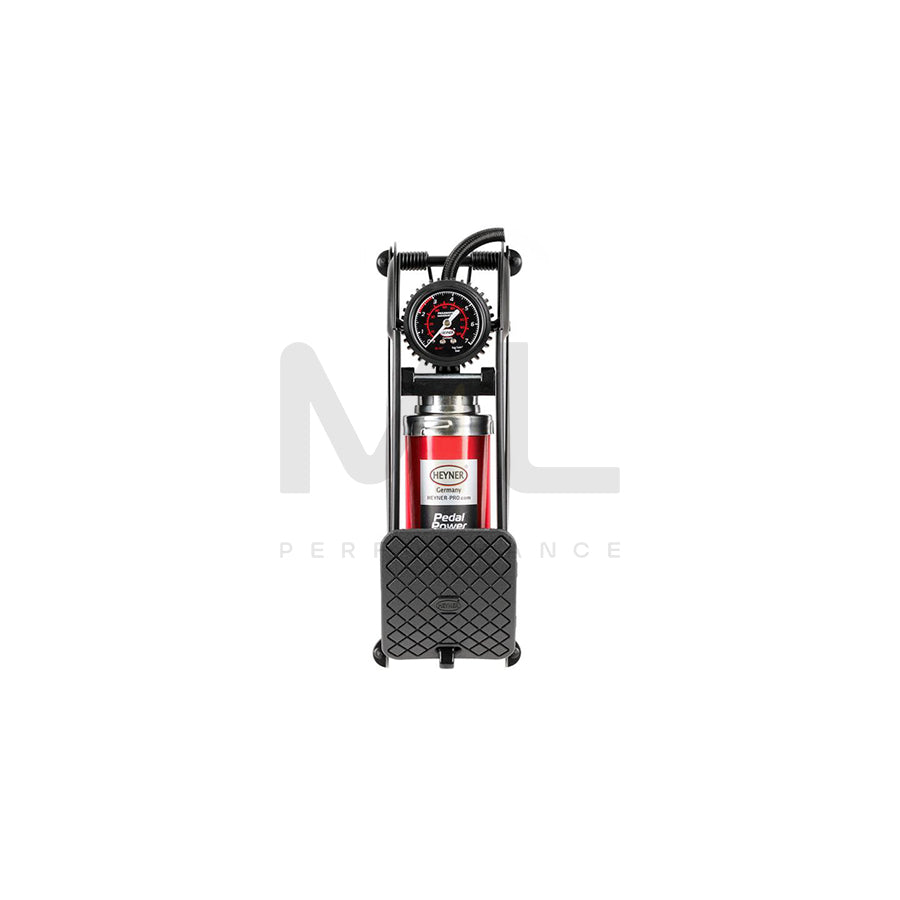 HEYNER PedalPower Pro 215000 Foot pump 7 bar, 100 Pascal, with gauge