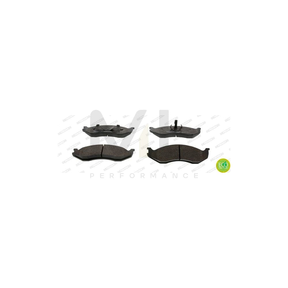 Ferodo Fdb4764 Brake Pad Set Premier Eco Friction, Not Prepared For Wear Indicator, With Accessories | ML Performance Car Parts