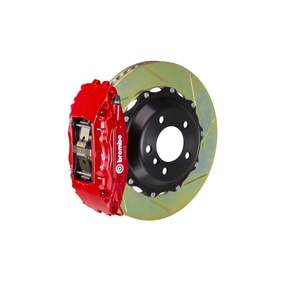 Brembo 1B2.8007A Dodge Viper Front GT 4-Pistons Slotted 2-piece Big Brake Kit 355x32mm