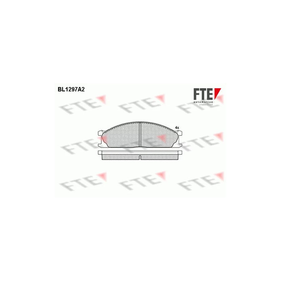FTE Bl1297A2 Brake Pad Set