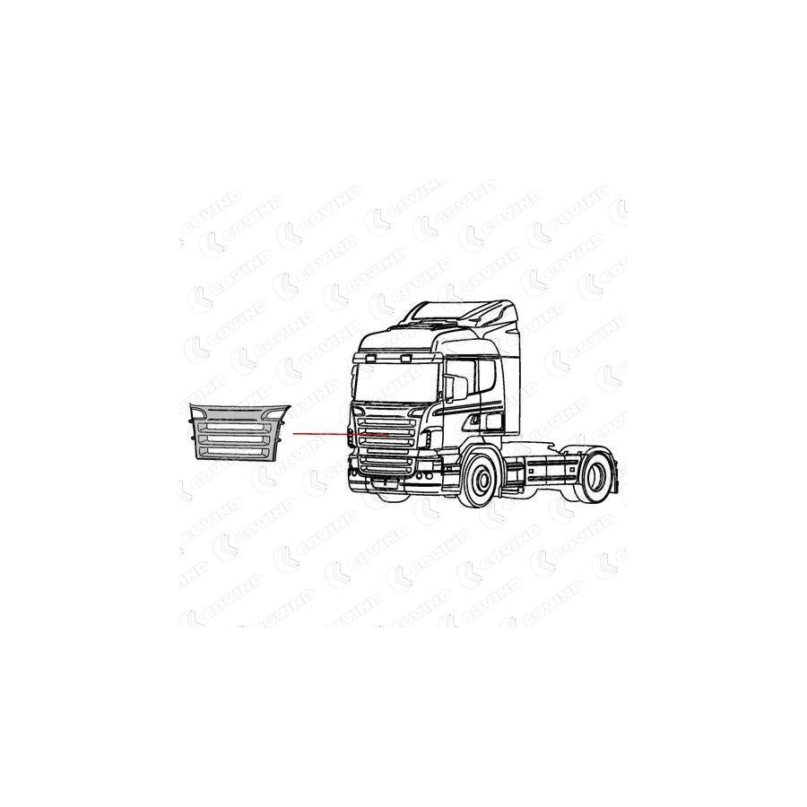 Covind Scr/145 Radiator Grille