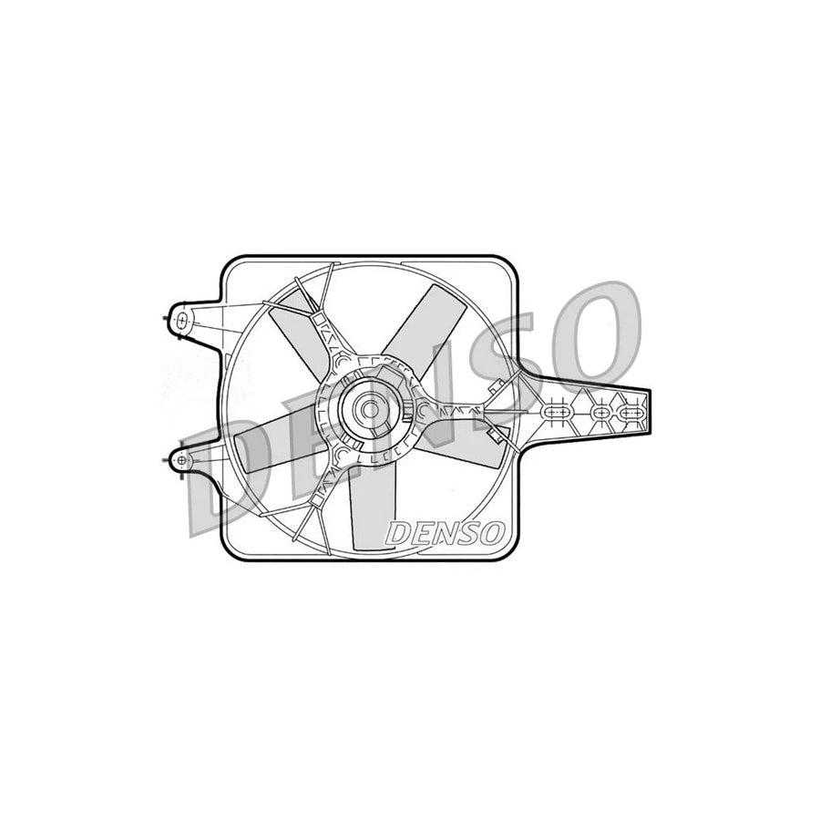 DENSO DER09072 Fan, Radiator